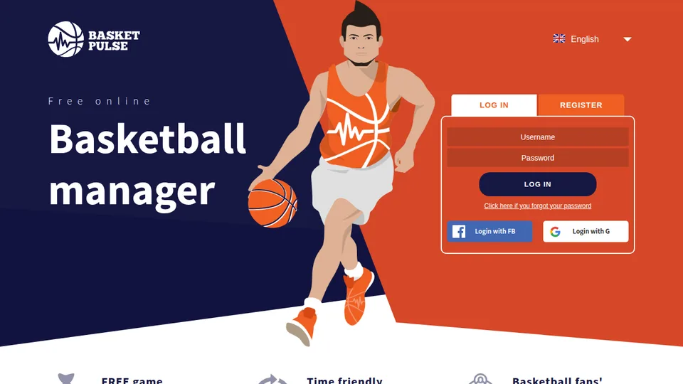 BasketPulse home page