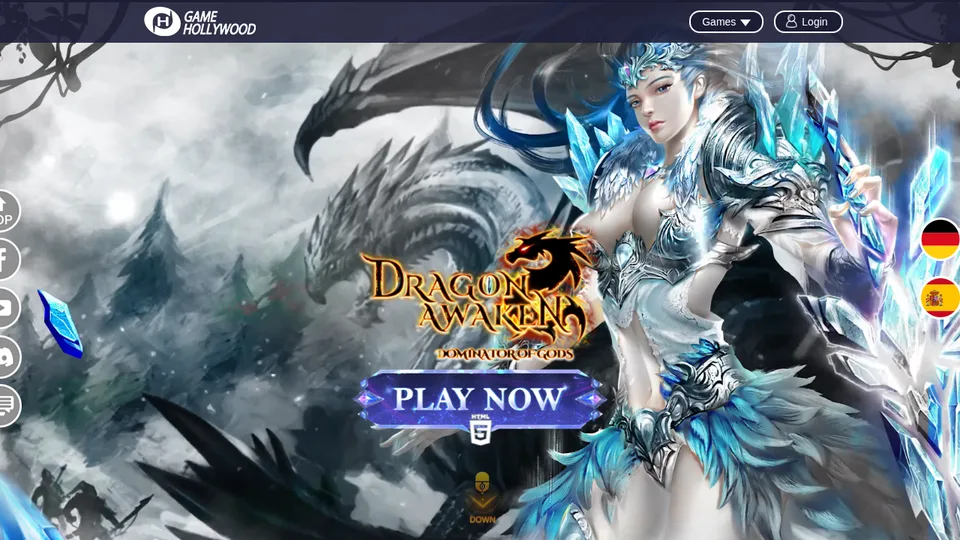 Dragon Awaken home page