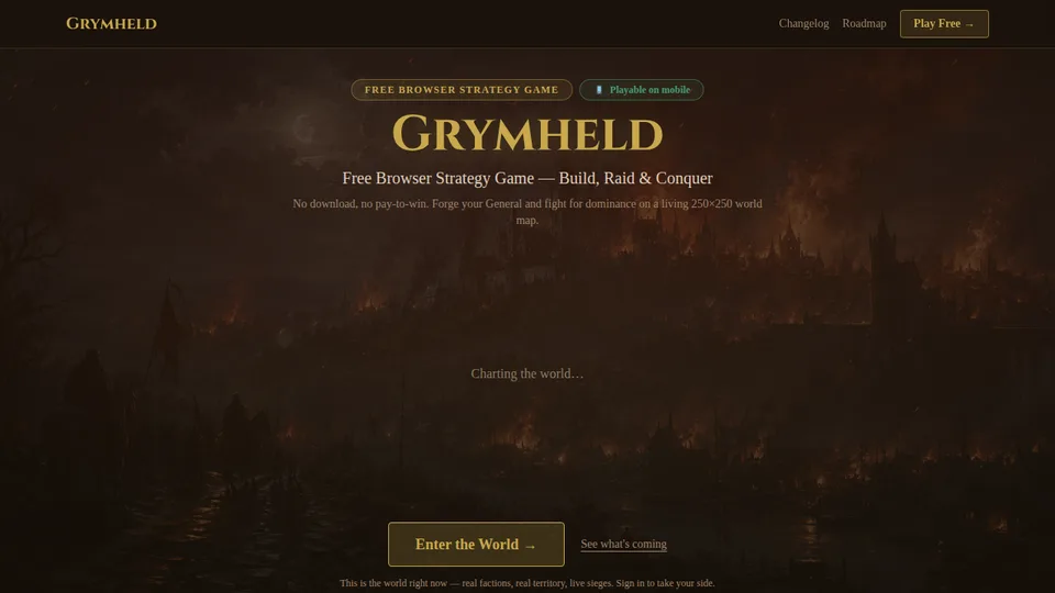 Grymheld home page