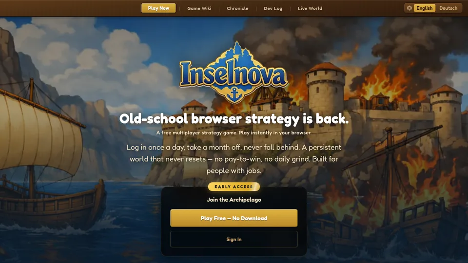 Inselnova home page