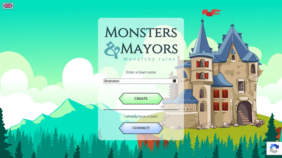 Monsters & Mayors home page