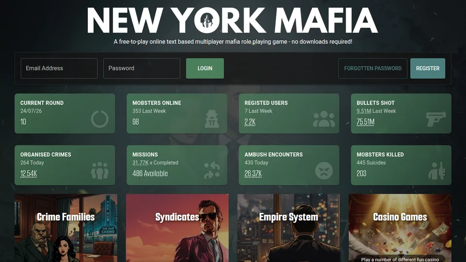 New York Mafia home page