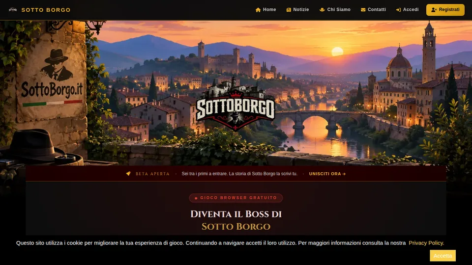 Sotto Borgo home page