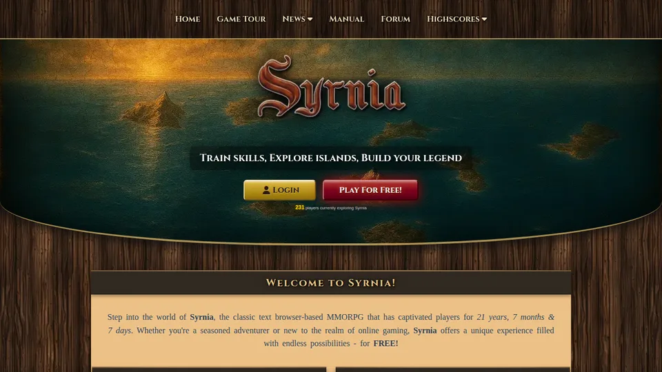 Syrnia home page
